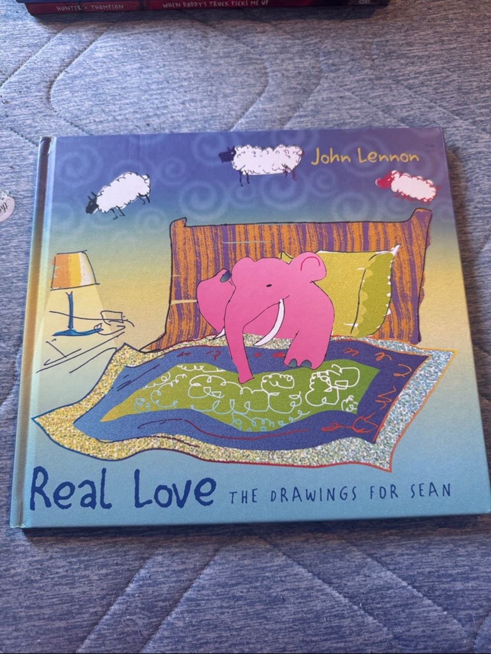 Real Love The Drawings for Sean by John Lennon Hardcover Book